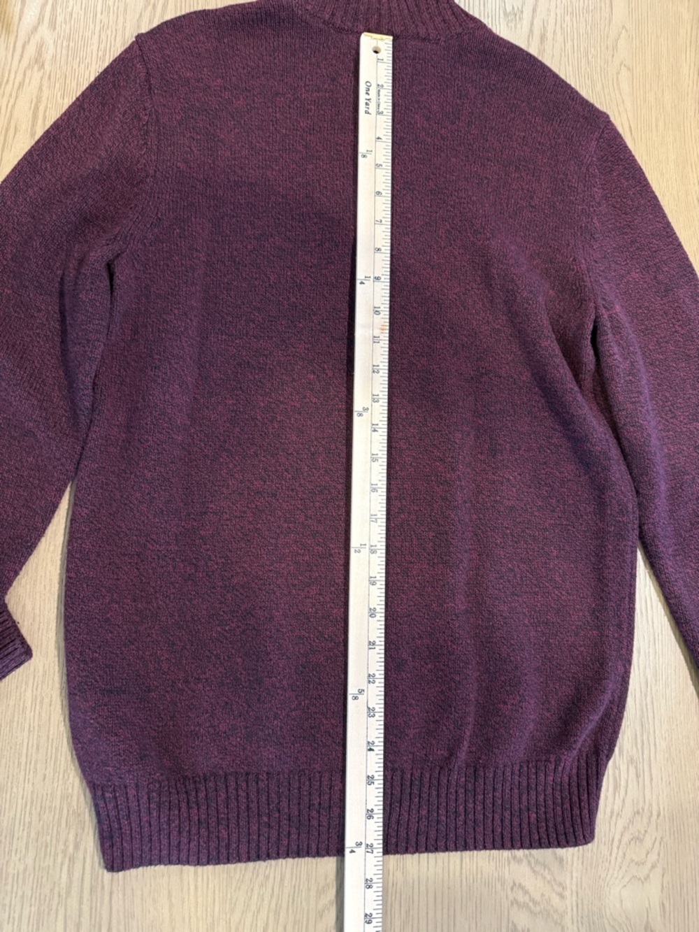 American Eagle Seriously Soft Henley Sweater Mock Neck Button Pullover Preppy - Picture 13 of 15